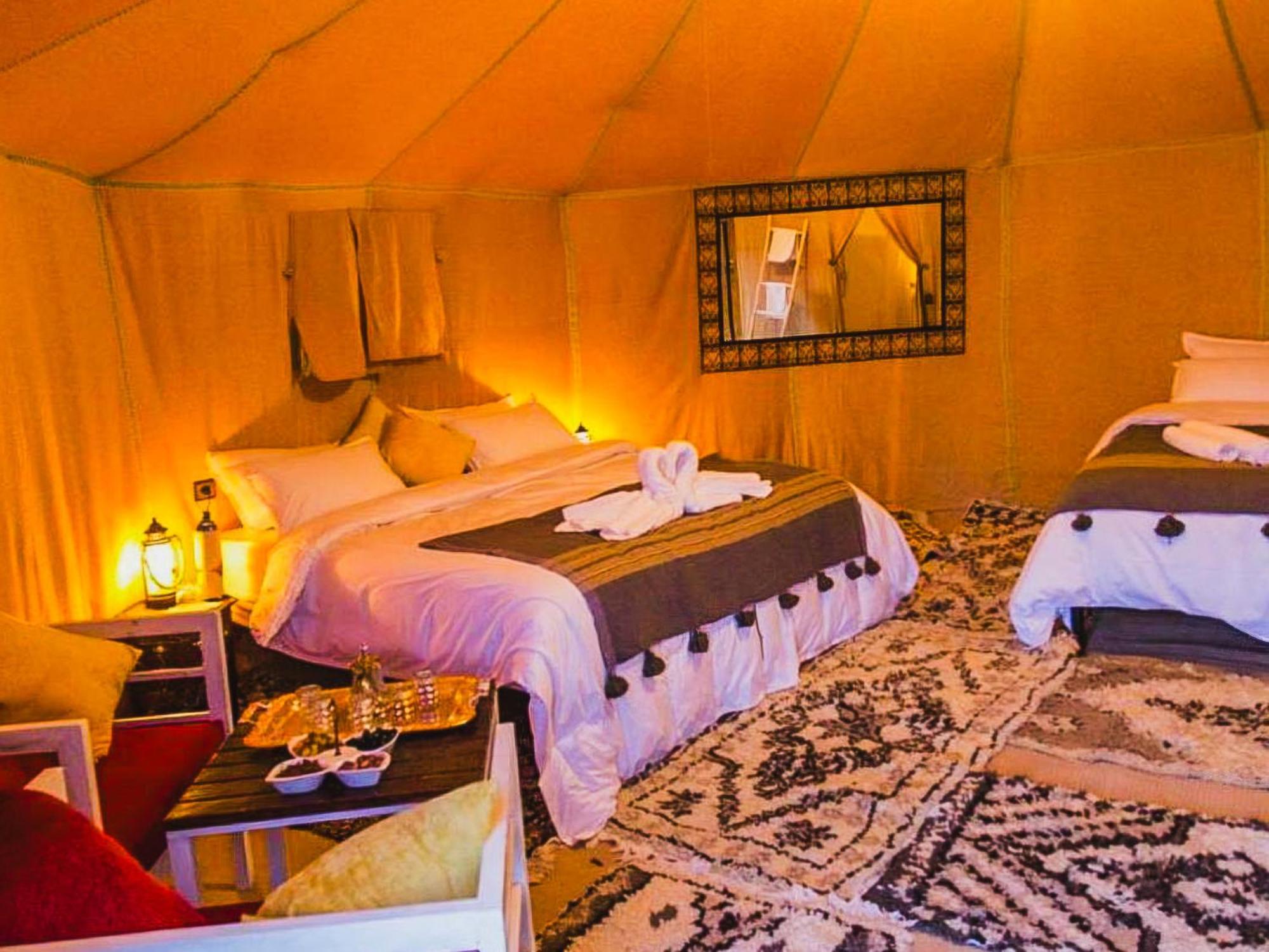 Sahara Deluxe Camp Hotel เมอร์ซูกา ภายนอก รูปภาพ