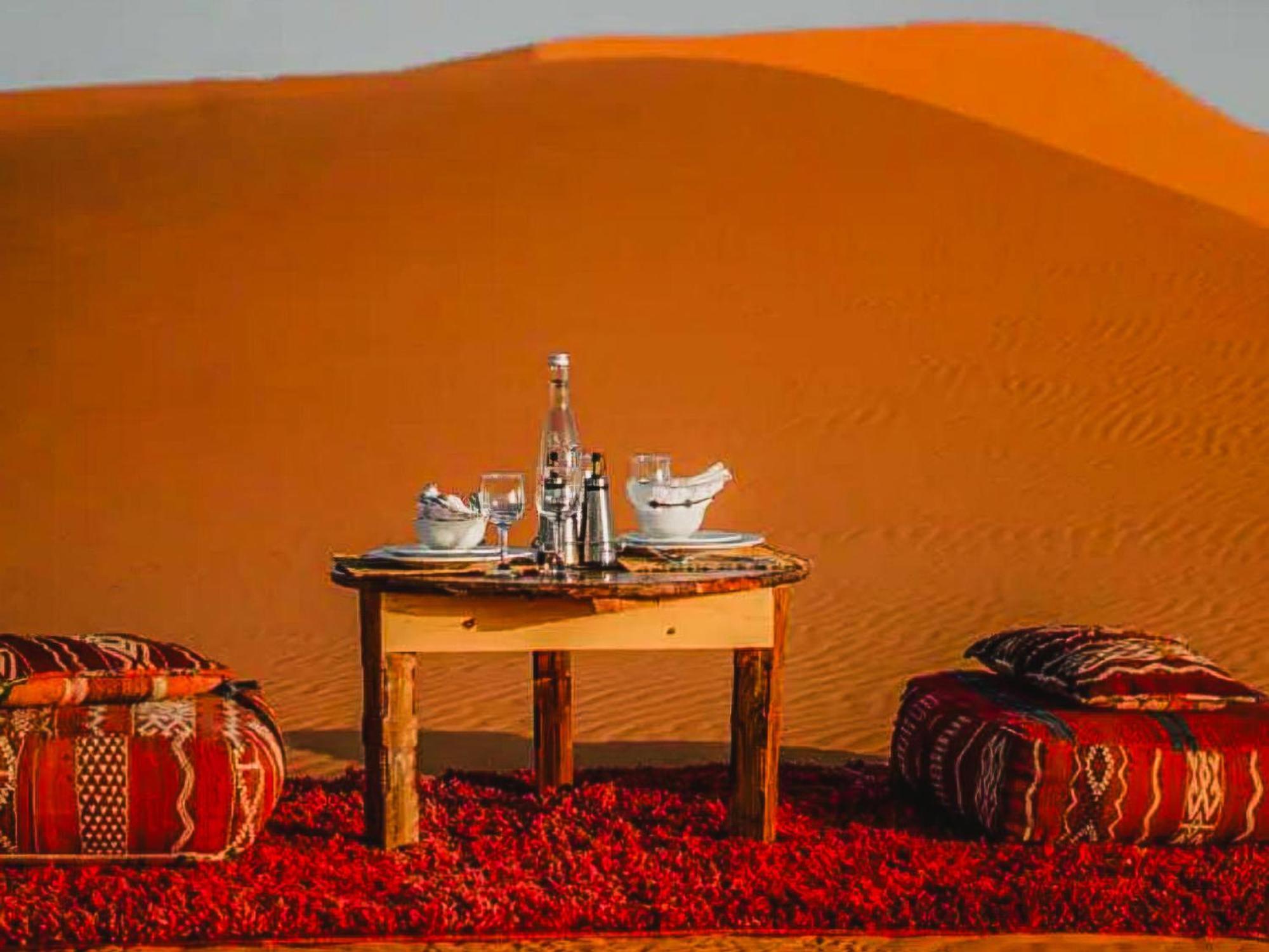 Sahara Deluxe Camp Hotel เมอร์ซูกา ภายนอก รูปภาพ